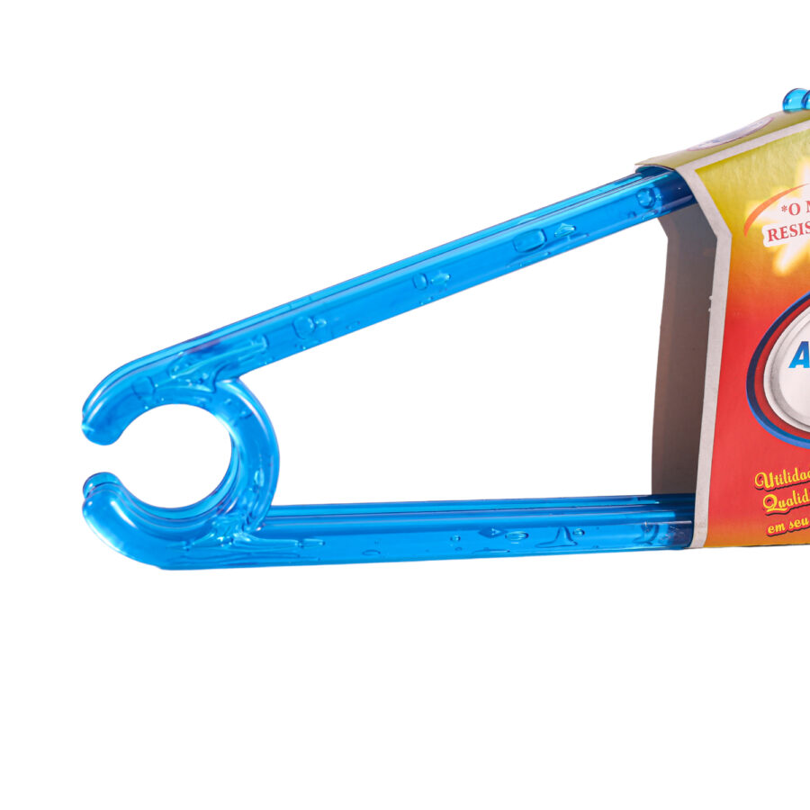 3 Cabides Master Cristal Cr.- 43 cm Azul – 1020-C