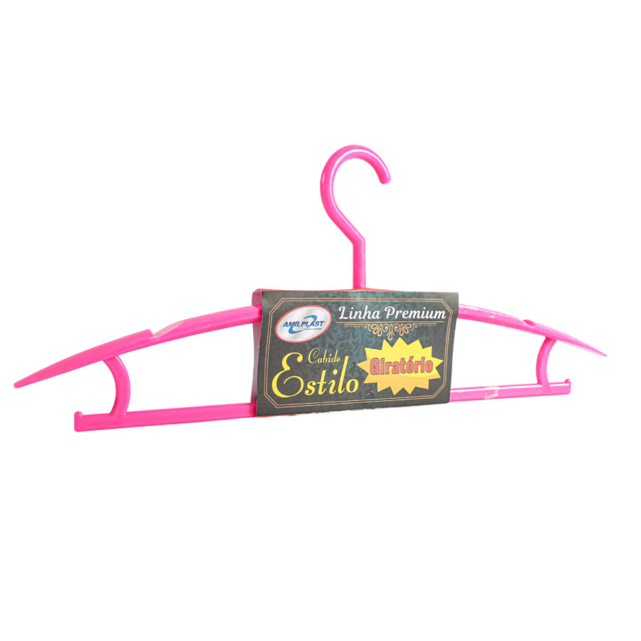 Cabide Executivo Color Rosa - 1025-C